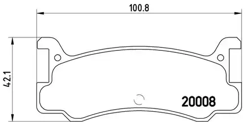 накладки BREMBO P 49 005