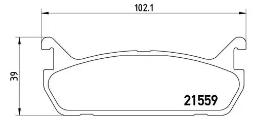 накладки BREMBO P 49 015