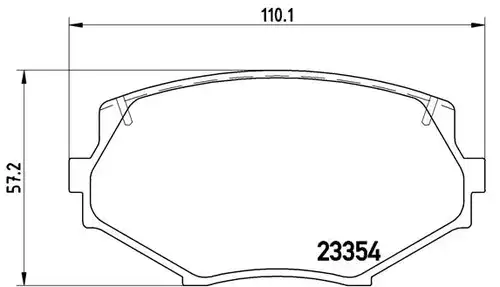 накладки BREMBO P 49 020
