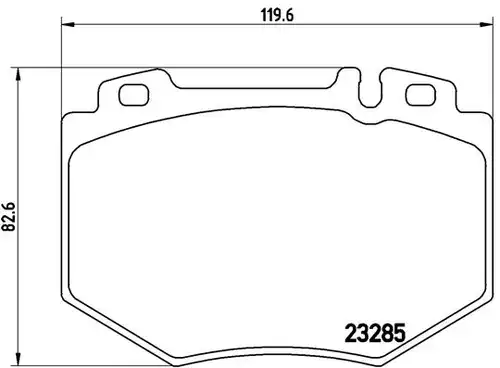 накладки BREMBO P 50 048