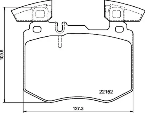 накладки BREMBO P 50 159