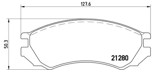 накладки BREMBO P 56 023