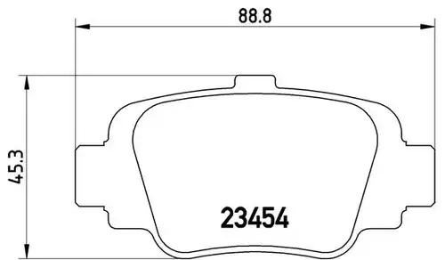 накладки BREMBO P 56 032
