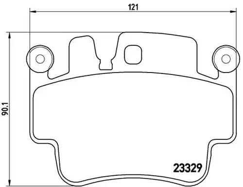 накладки BREMBO P 65 009