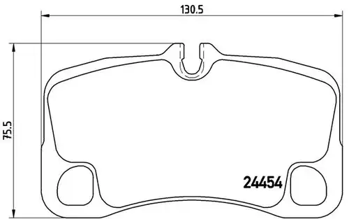 накладки BREMBO P 65 013
