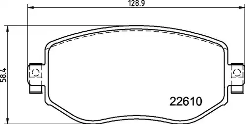 накладки BREMBO P 68 068X