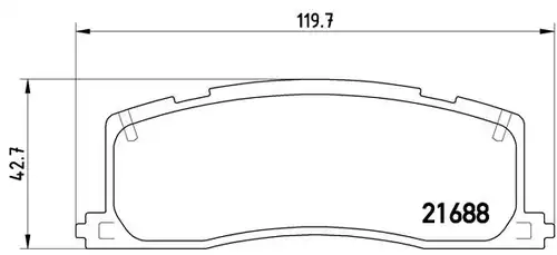 накладки BREMBO P 83 030