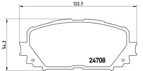 накладки BREMBO P 83 101