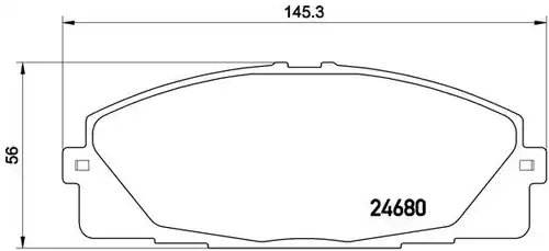 накладки BREMBO P 83 139