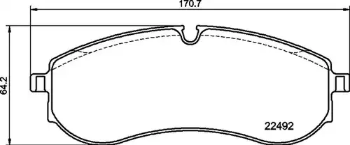 накладки BREMBO P 85 178