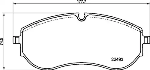накладки BREMBO P 85 179