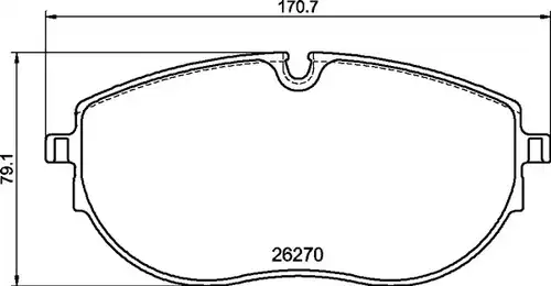 накладки BREMBO P 85 188