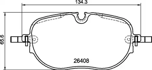 накладки BREMBO P 85 195