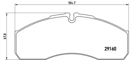 накладки BREMBO P A6 022