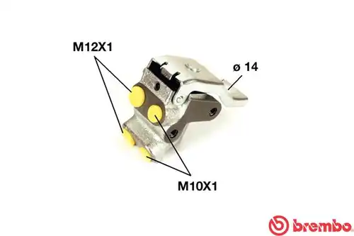регулатор на спирачната сила BREMBO R 68 008