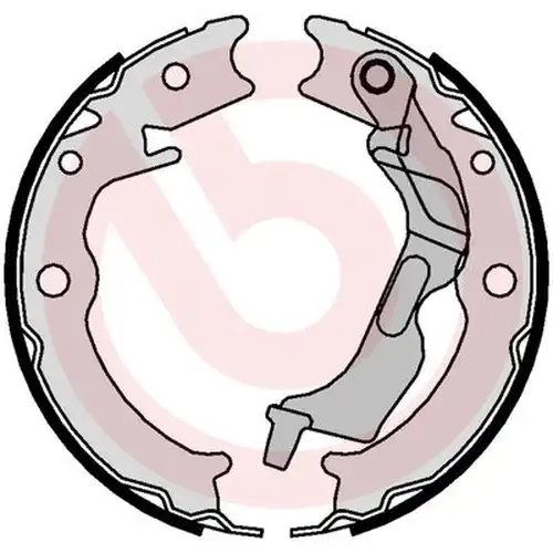 комплект спирачна челюст, ръчна спирачка BREMBO S 10 520