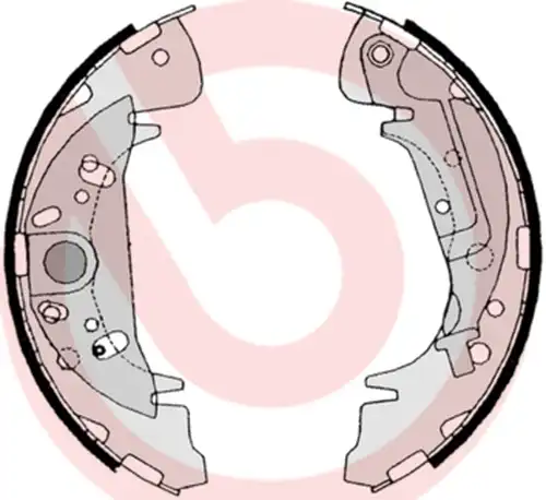 комплект спирачна челюст BREMBO S 11 504