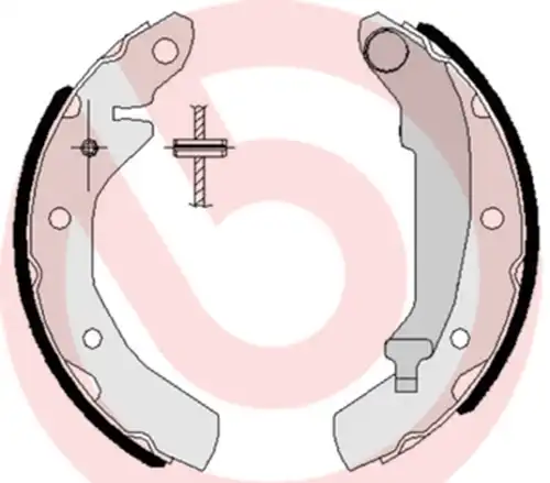 комплект спирачна челюст BREMBO S 15 501