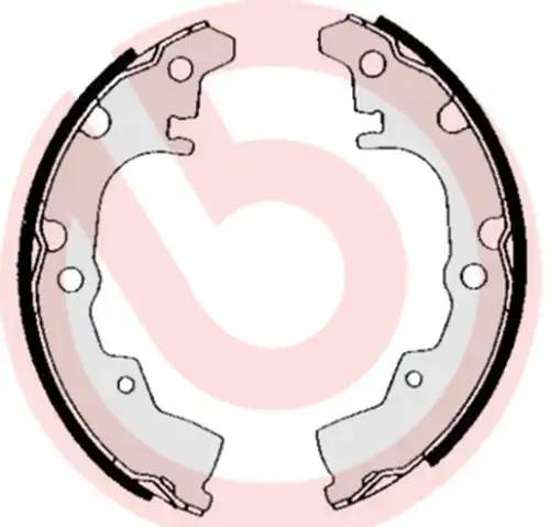 комплект спирачна челюст BREMBO S 16 502