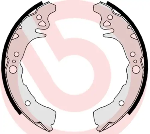 комплект спирачна челюст BREMBO S 16 514