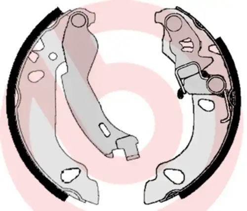 комплект спирачна челюст BREMBO S 23 522