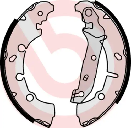 комплект спирачна челюст BREMBO S 24 532