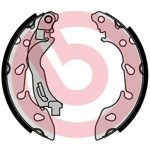 комплект спирачна челюст BREMBO S 24 553