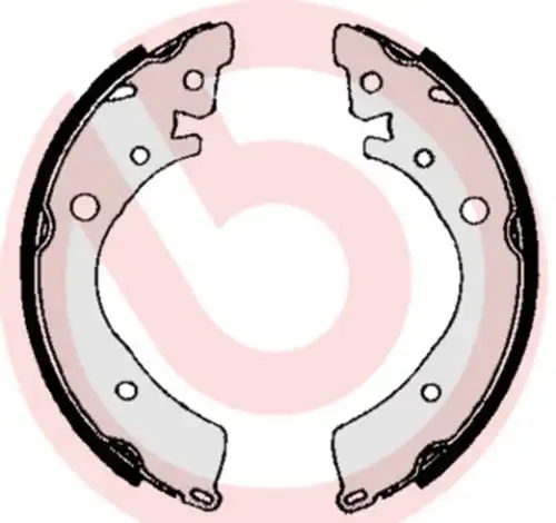 комплект спирачна челюст BREMBO S 28 502