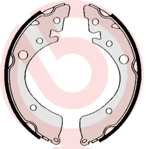 комплект спирачна челюст BREMBO S 28 504