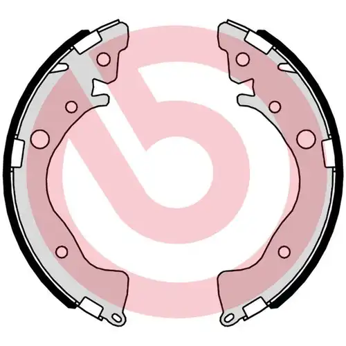 комплект спирачна челюст BREMBO S 28 521