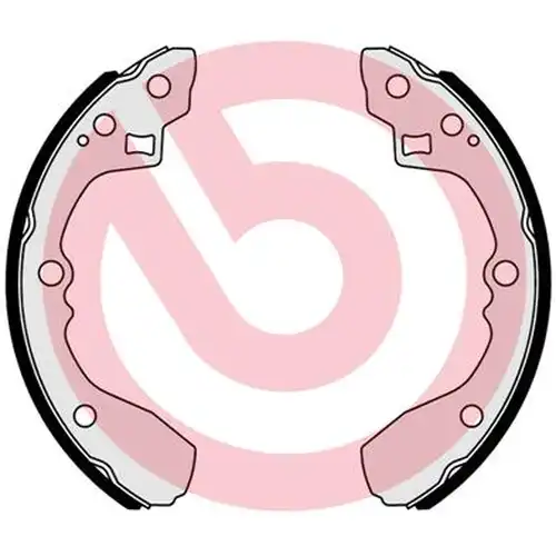 комплект спирачна челюст BREMBO S 30 539