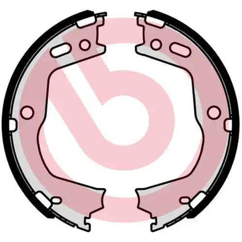 комплект спирачна челюст, ръчна спирачка BREMBO S 30 541