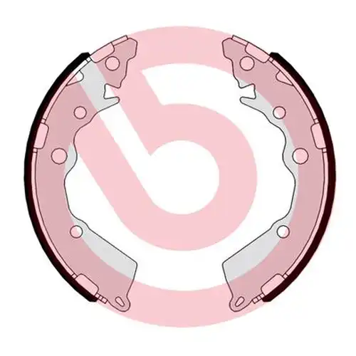 комплект спирачна челюст BREMBO S 30 542