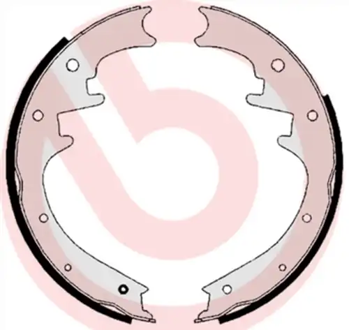 комплект спирачна челюст BREMBO S 37 504