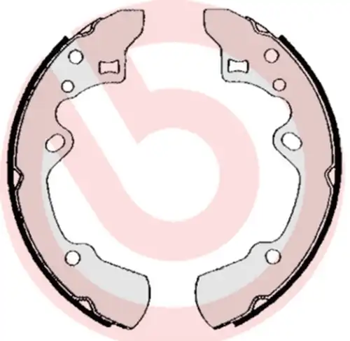 комплект спирачна челюст BREMBO S 49 503