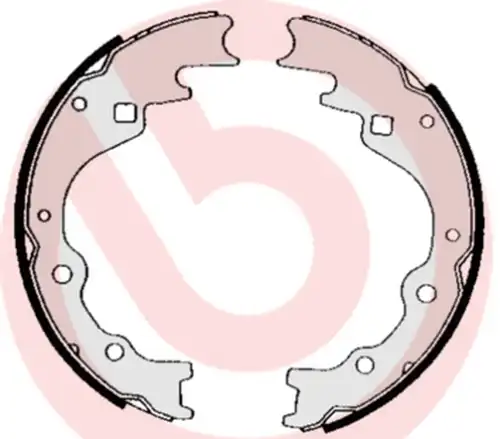 комплект спирачна челюст BREMBO S 49 514