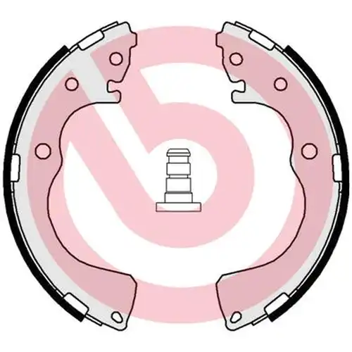 комплект спирачна челюст BREMBO S 49 525