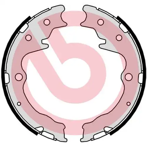 комплект спирачна челюст, ръчна спирачка BREMBO S 49 526