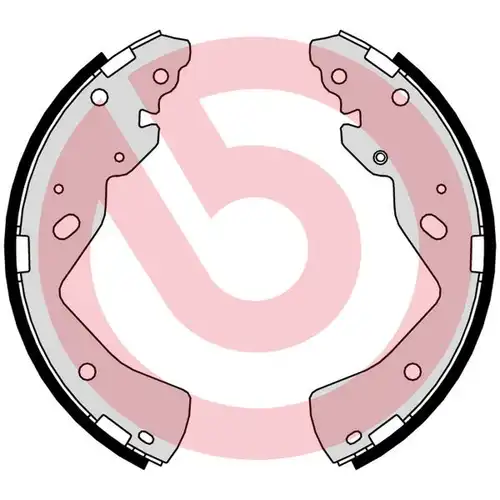 комплект спирачна челюст BREMBO S 49 527