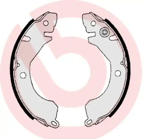 комплект спирачна челюст BREMBO S 54 505