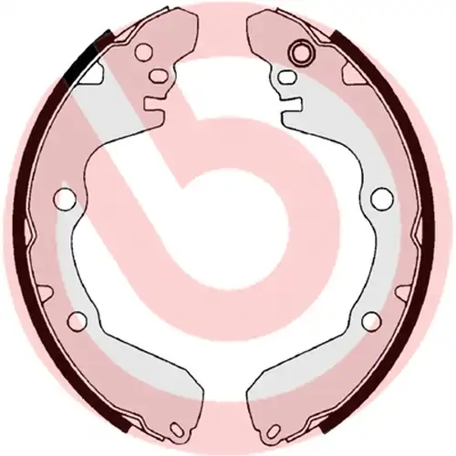 комплект спирачна челюст BREMBO S 54 522