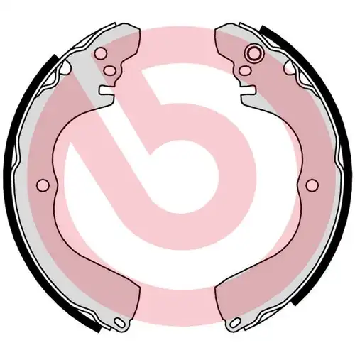 комплект спирачна челюст BREMBO S 54 525