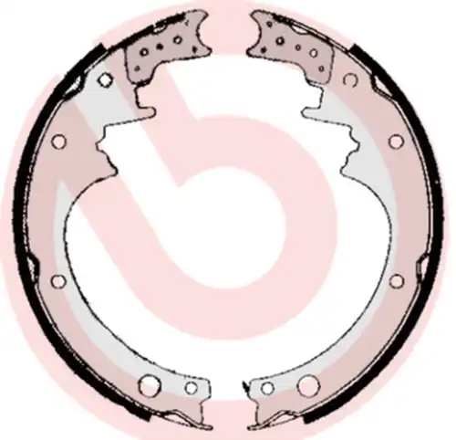 комплект спирачна челюст BREMBO S 56 511