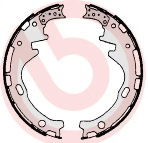 комплект спирачна челюст BREMBO S 56 526