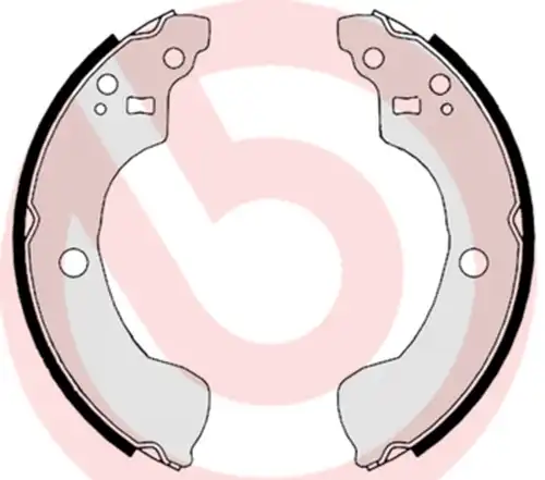 комплект спирачна челюст BREMBO S 56 534