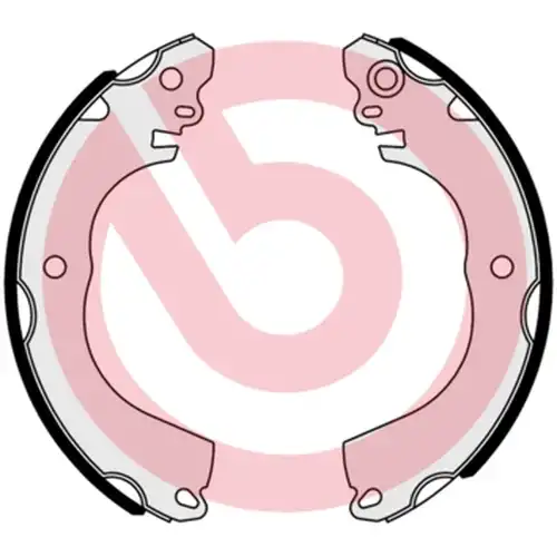 комплект спирачна челюст BREMBO S 61 543