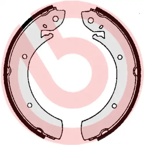 комплект спирачна челюст BREMBO S 68 516