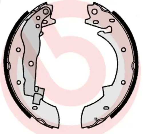 комплект спирачна челюст BREMBO S 68 540