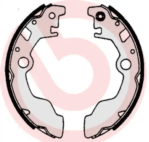 комплект спирачна челюст BREMBO S 78 506