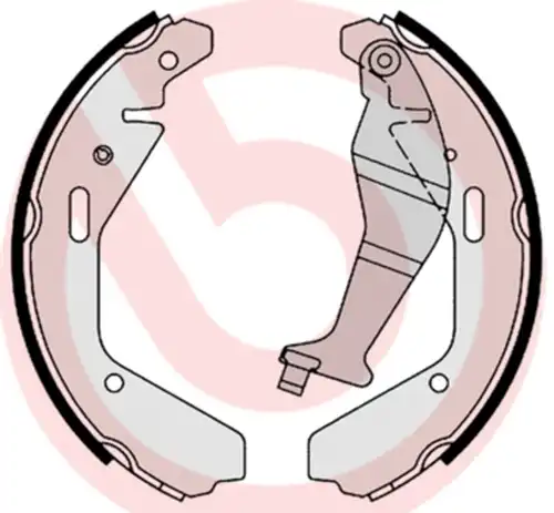 комплект спирачна челюст BREMBO S 79 502